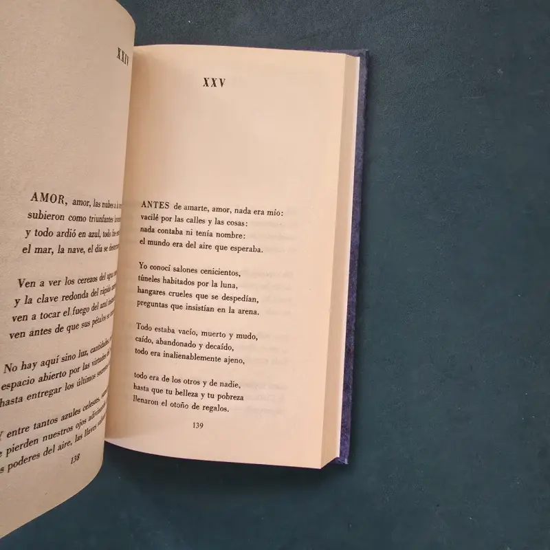 Libro '20 Poemas de Amor' Neruda - 8