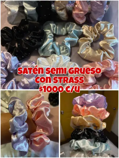 Lote de colettes satinadas - miniatura 5