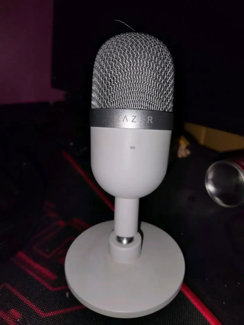 Micrófono Razer Seiren Mini Mercury White - 1