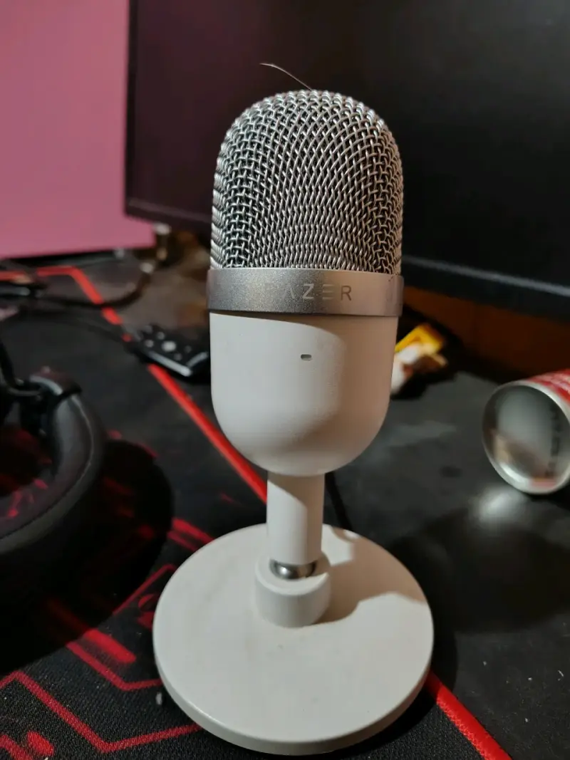 Micrófono Razer Seiren Mini Mercury White - 2