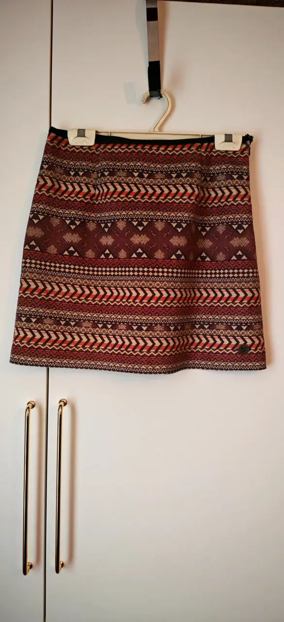 Falda estampada bohemia
