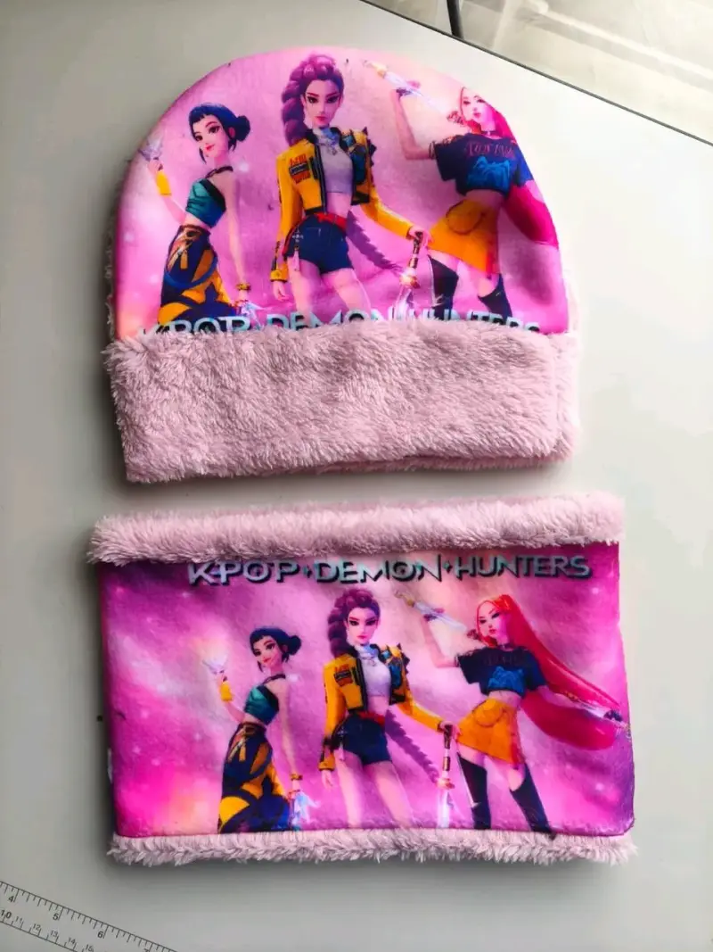 Set de gorro y bufanda infantil de niña - 3