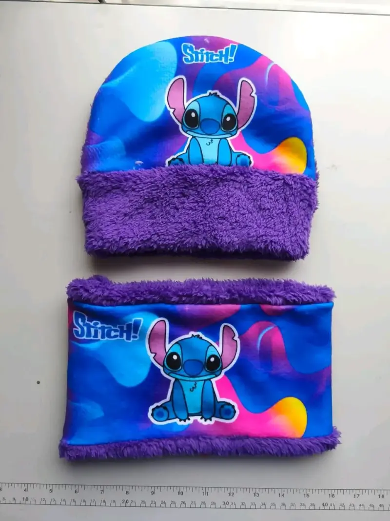 Set de gorro y bufanda infantil de niña - 5