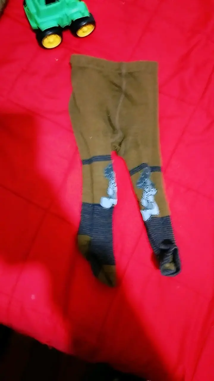 Pantalones de bebé marrones - 1