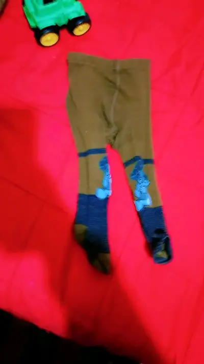 Pantalones de bebé marrones - miniatura 2