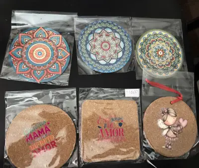 Set de posavasos decorativos - miniatura 2
