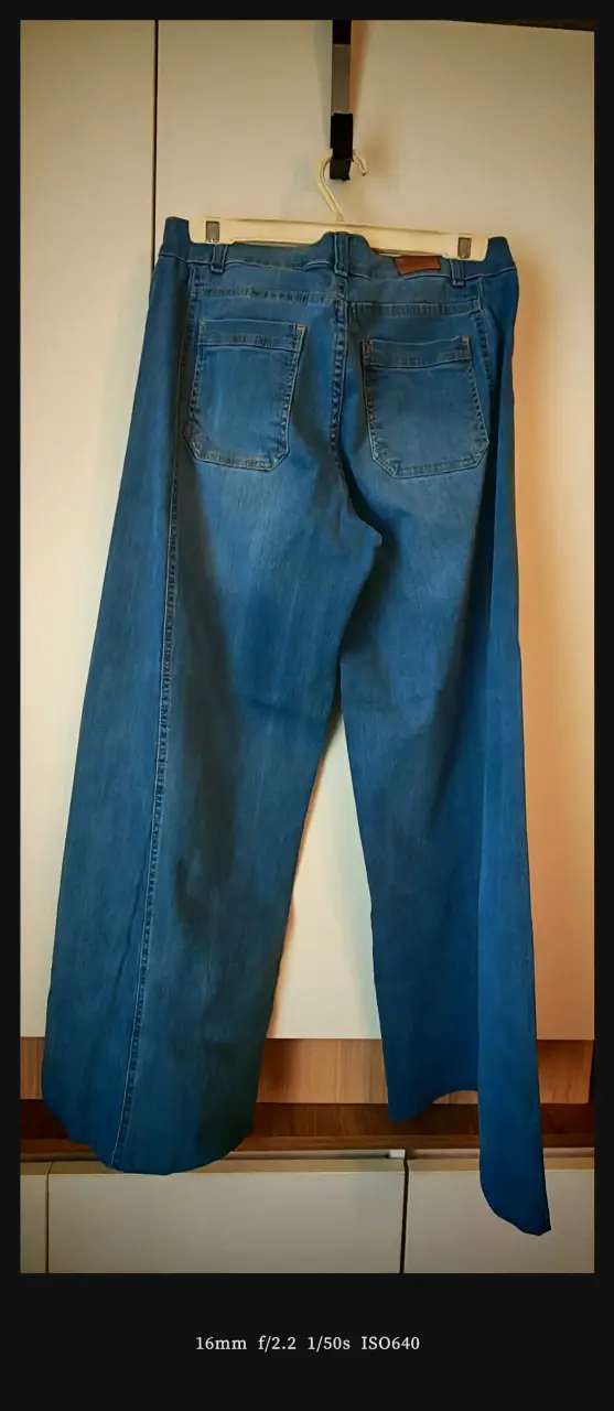 Jeans acampanados azul - 2
