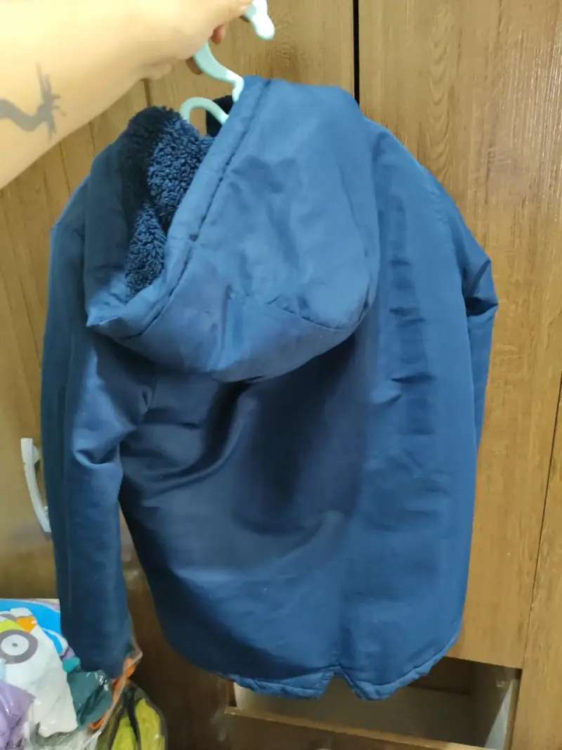 Parka azul para niño - 2