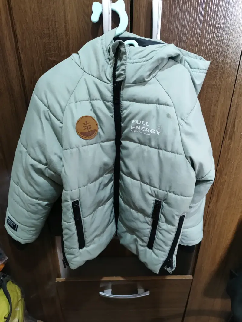 Parka azul para niño - 3