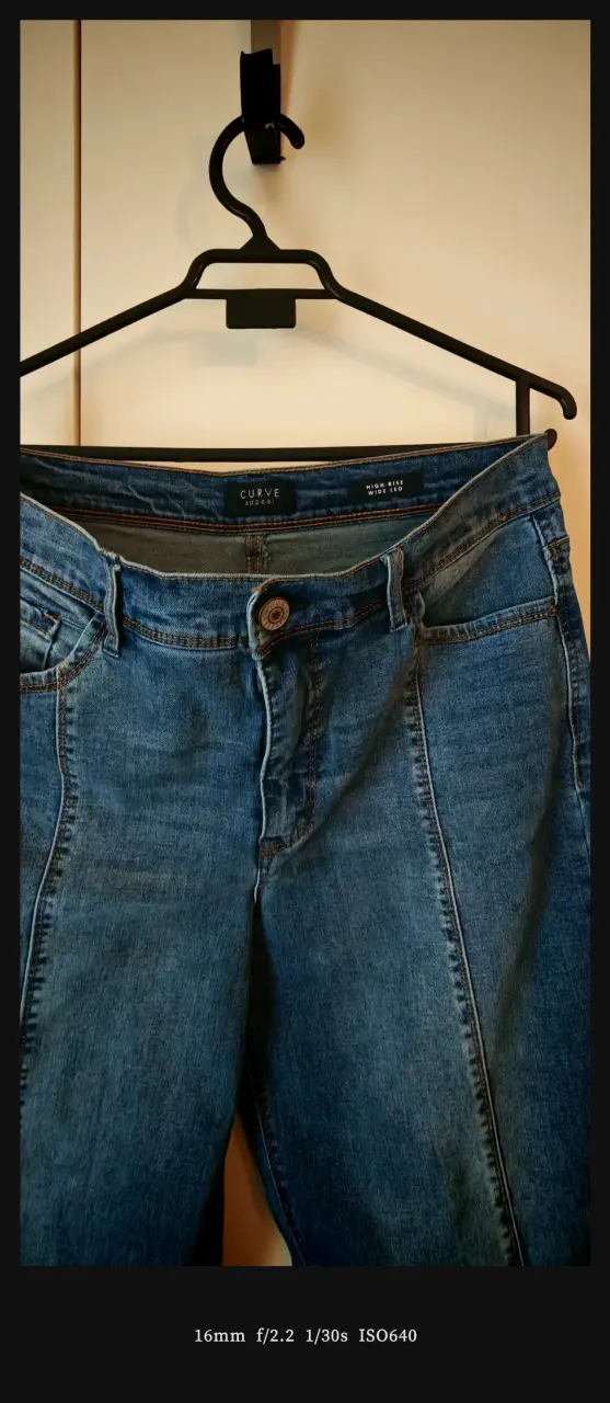Jeans azul recto mujer - 2