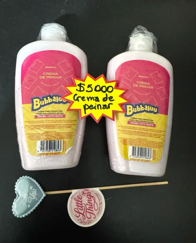 Crema de peinar Bubbaloo Tutti Frutti