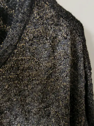 Polera negro brillante - miniatura 1