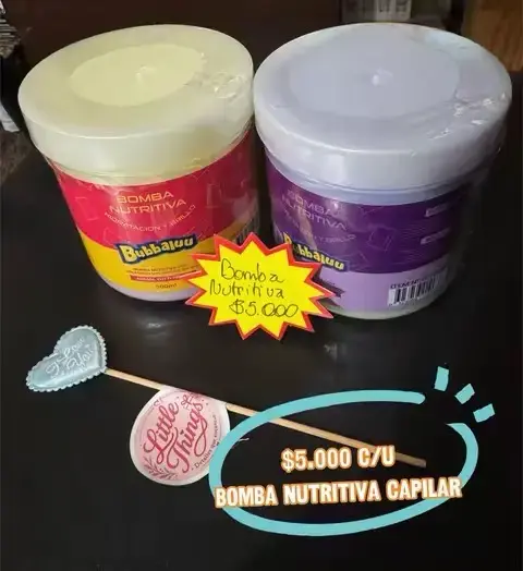 Bomba Nutritiva Capilar Bubbaloo