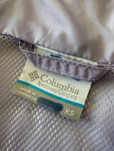 Chaqueta impermeable Columbia morada - miniatura 2