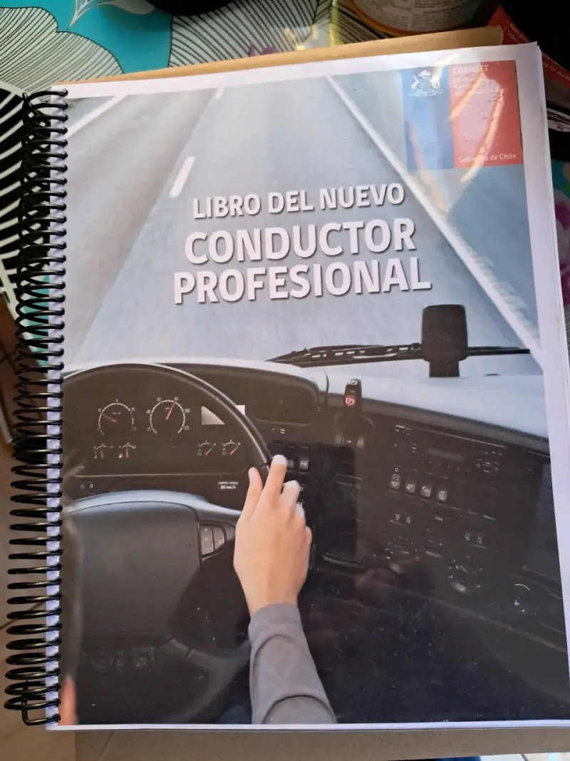 Libro de Conductor Profesional Chile - 1