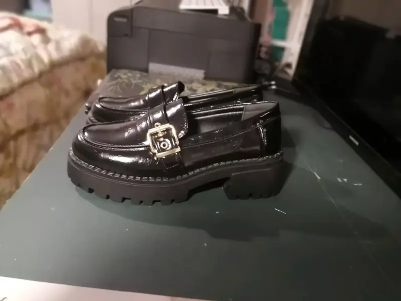 Zapatos de charol negros Foster - 4