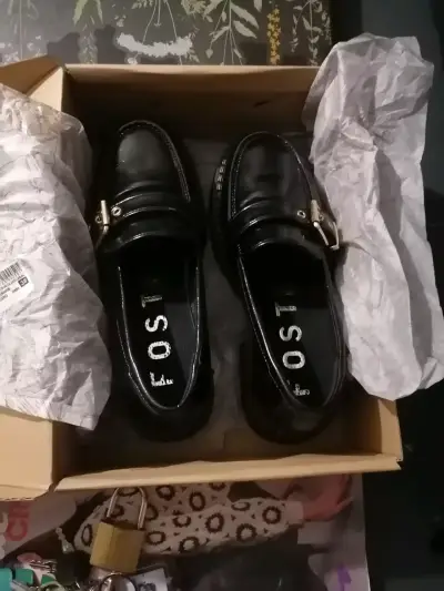 Zapatos de charol negros Foster - miniatura 5