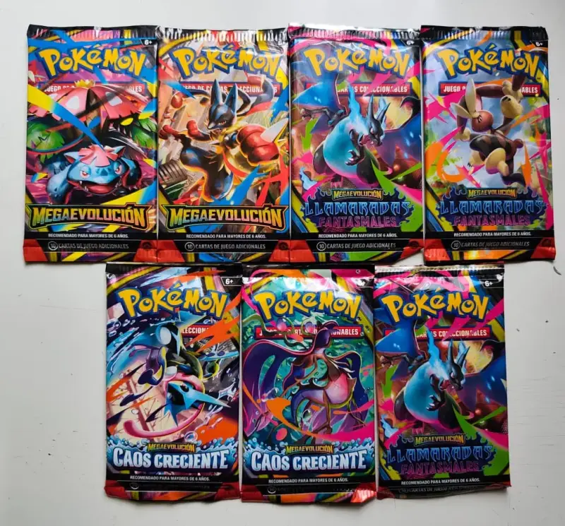 Sobres Cartas Pokémon Originales