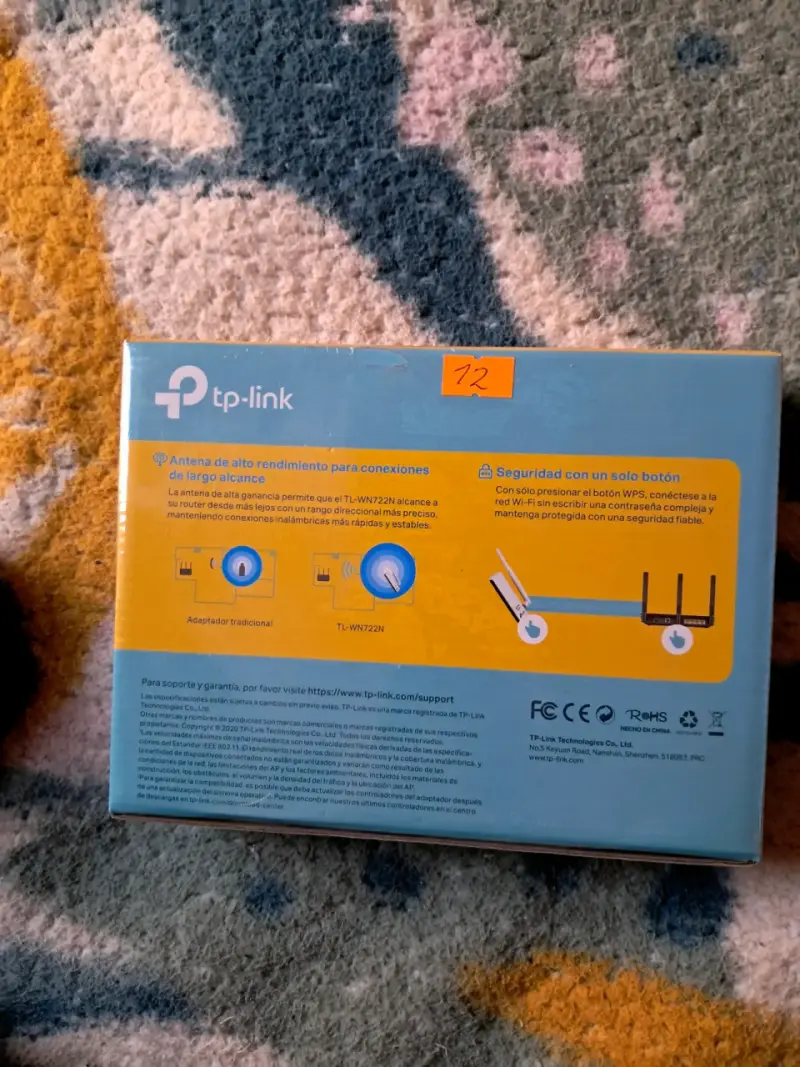 Adaptador TP-Link USB Wi-Fi N150 - 2