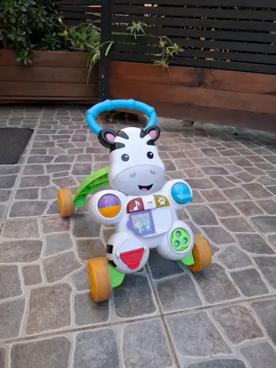 Andador infantil con figura de cebra - miniatura 1