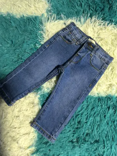 Jeans de niño azul oscuro - miniatura 2