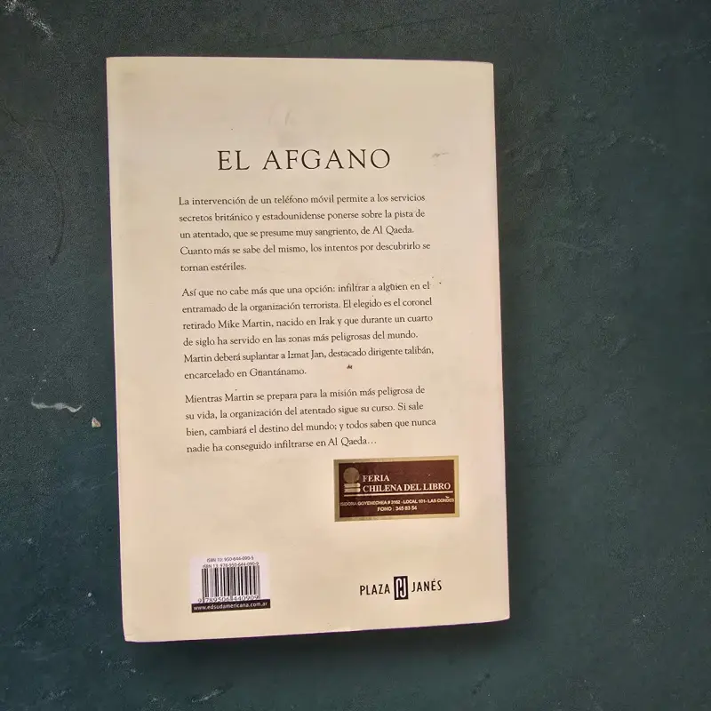 Libro 'El Afgano' de Frederick Forsyth - 2