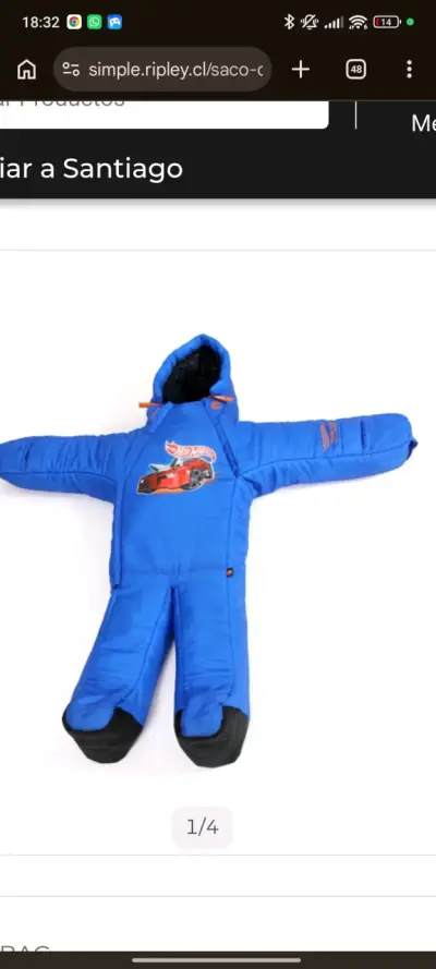 Buzo polar infantil Hot Wheels - miniatura 2