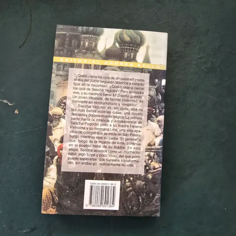 Libro Sascha Yegulev de Leonid Andreiev - 3