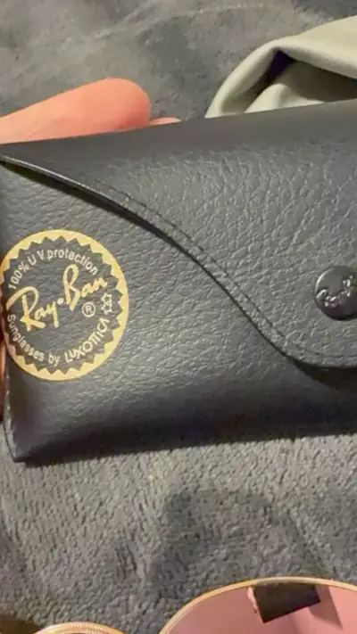 Gafas de sol Ray-Ban doradas - miniatura 2