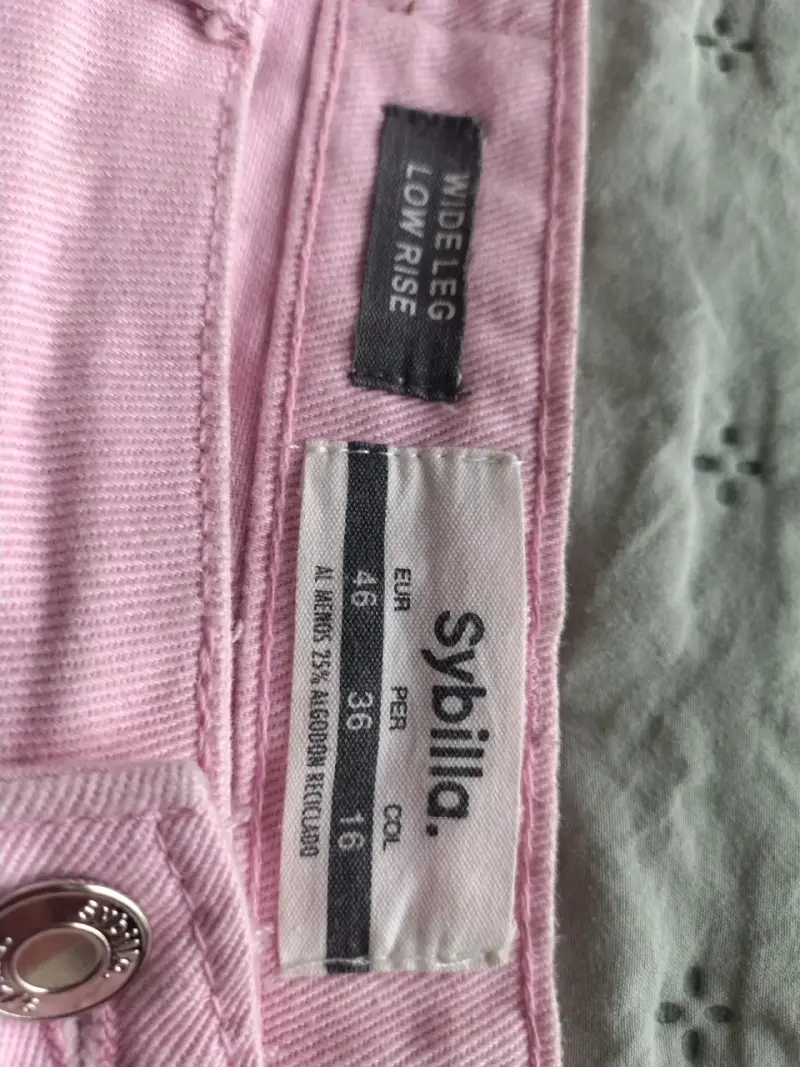 Pantalones cargo rosa mujer - 2