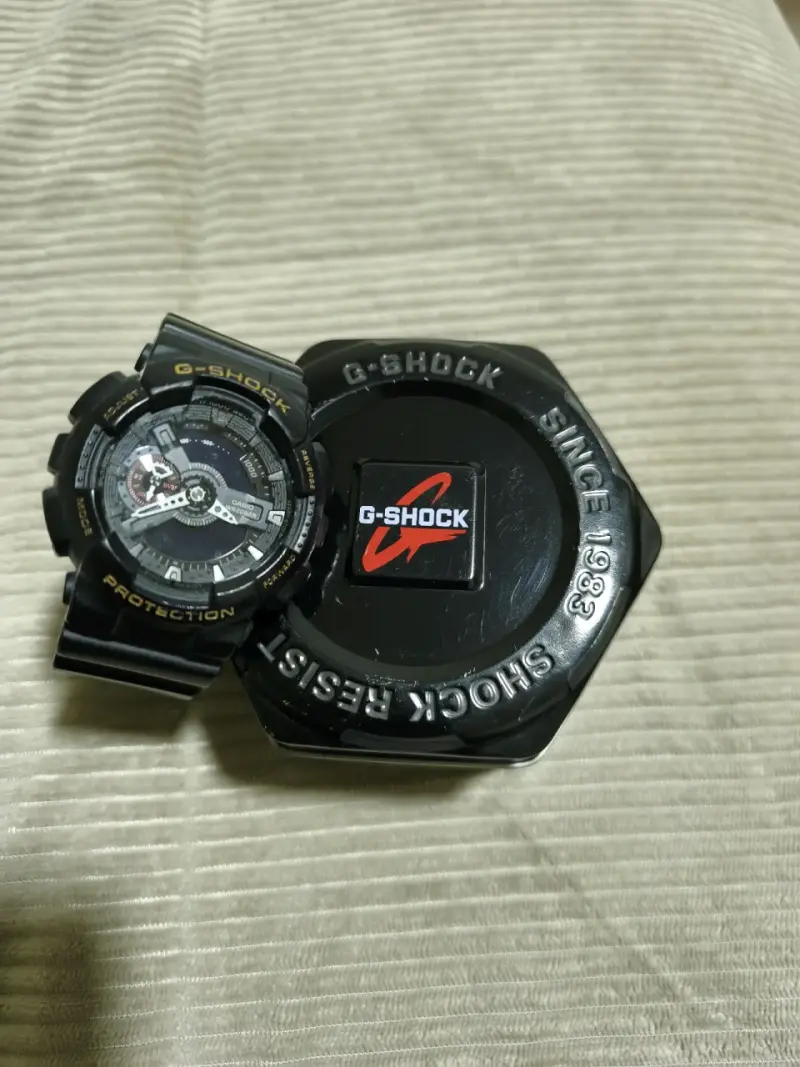 Reloj G-Shock Negro Deportivo