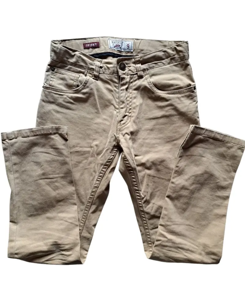 Pantalones beige casuales - 3