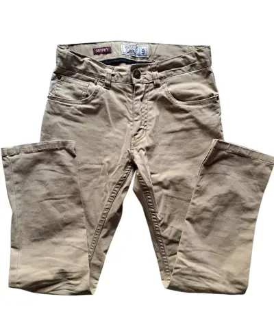 Pantalones beige casuales - miniatura 3