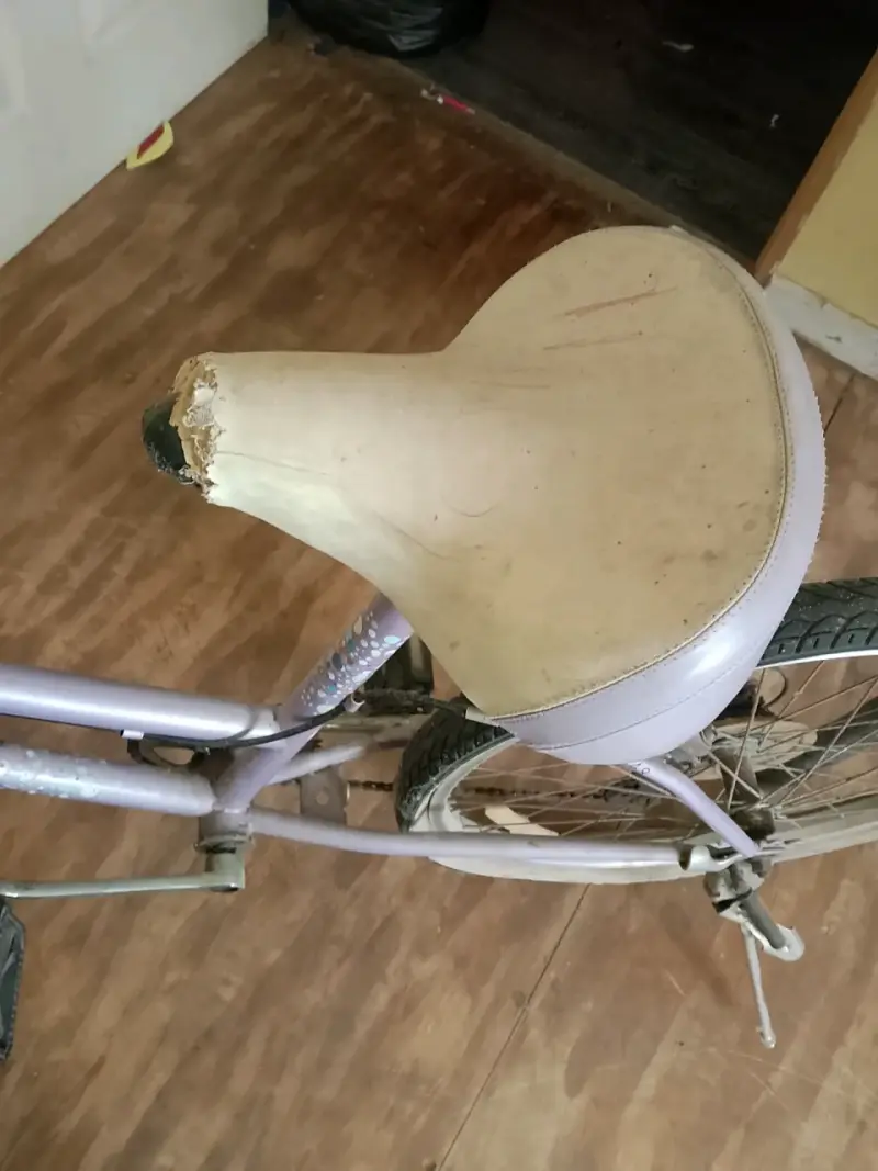 Bicicleta morada para adulto - 3