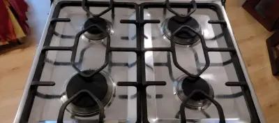 Cocina a gas de acero inoxidable - miniatura 1