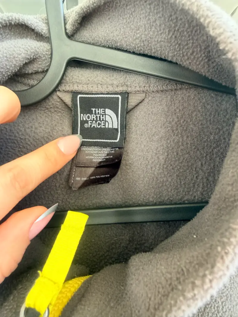 Chaqueta polar gris The North Face - 4