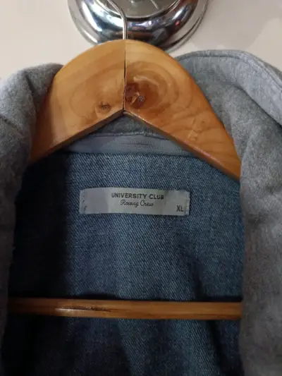 Chaqueta mezclilla con capucha XL - miniatura 2