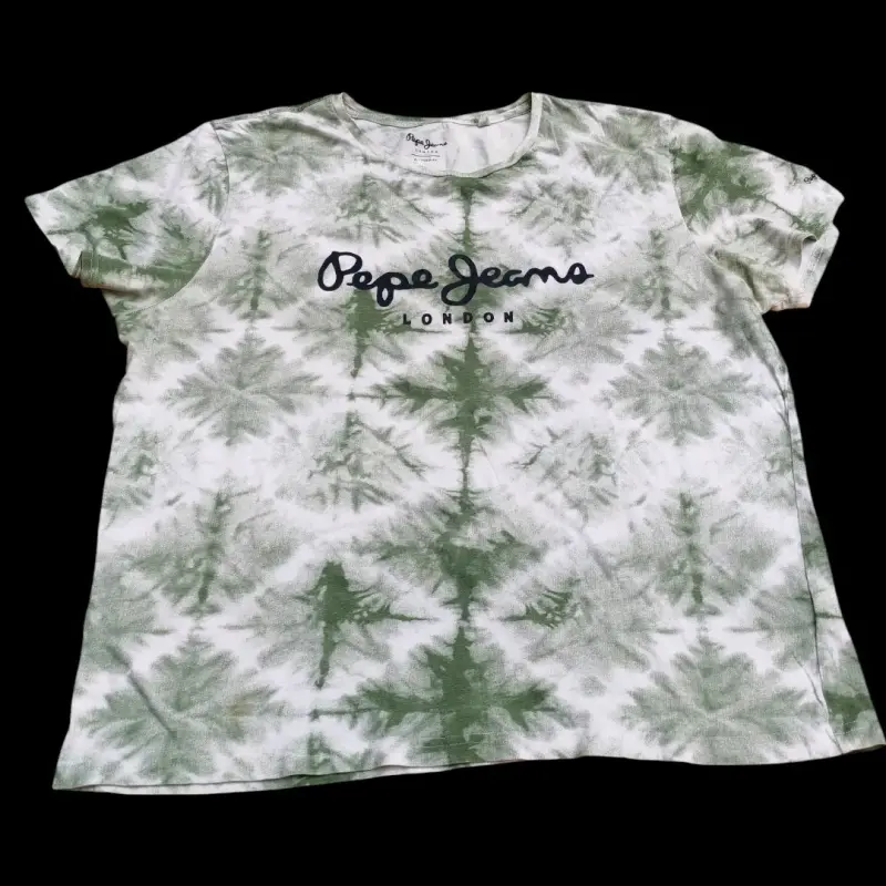 Polera Pepe Jeans tie-dye verde - 1