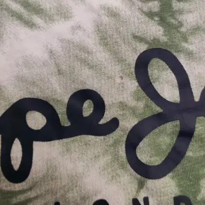 Polera Pepe Jeans tie-dye verde - miniatura 3