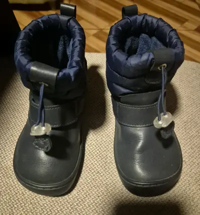 Botas infantiles azul marino - miniatura 6