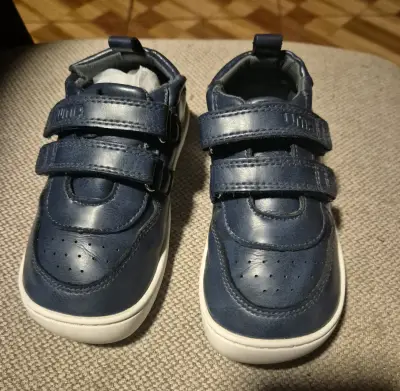 Zapatos niño azul con velcro - miniatura 4