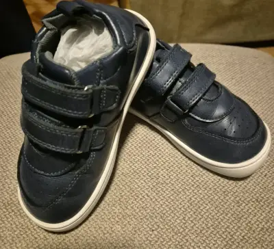 Zapatos niño azul con velcro - miniatura 6