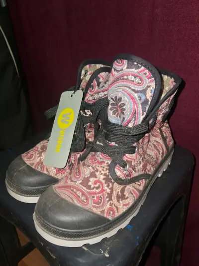 Botines estampados estilo bohemio - miniatura 3