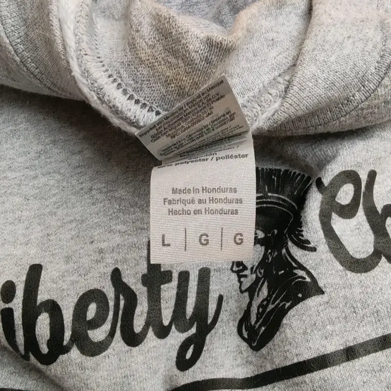 Polerón gris Liberty Christian - 3