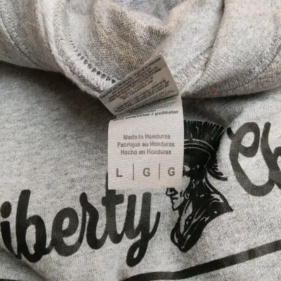 Polerón gris Liberty Christian - miniatura 3