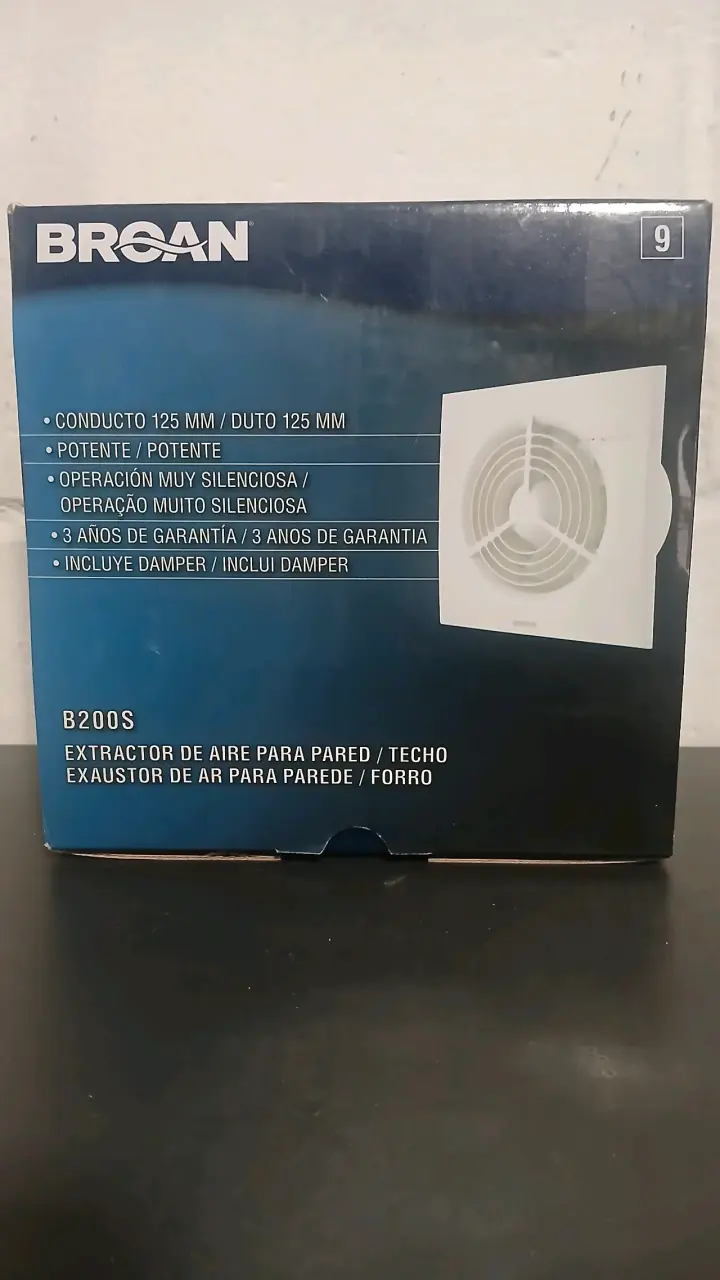 Extractor de aire Broan B200S 17w - 1