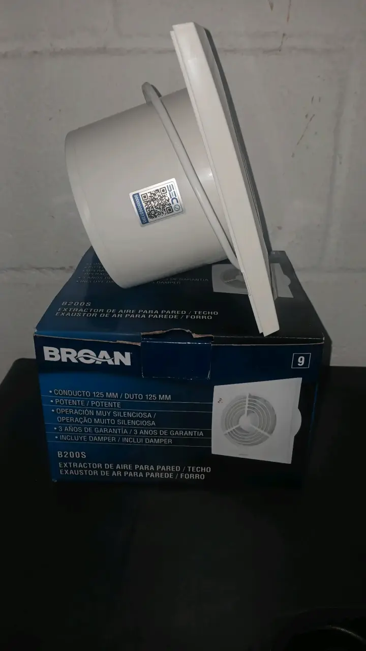 Extractor de aire Broan B200S 17w - 3