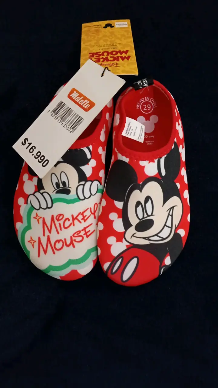 Zapatillas de casa Mickey Mouse 29
