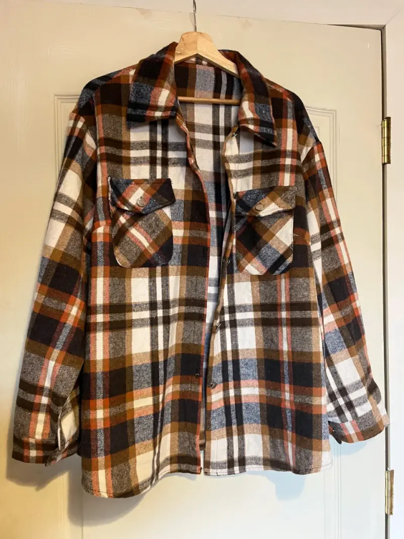 Camisa leñadora a cuadros - 1