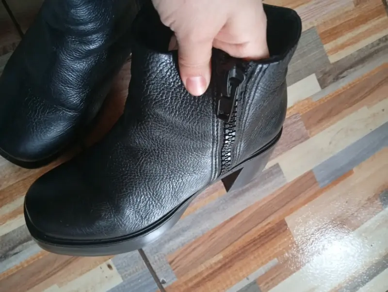 Botines negros con plataforma - 4